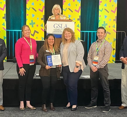 Jessica Hernandez Earns Hero Award at 2022 GSLA Conference