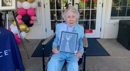 Irene Dances Her Way to 100!