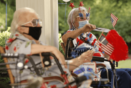 Independence Day, July 4th Drive-By Parade