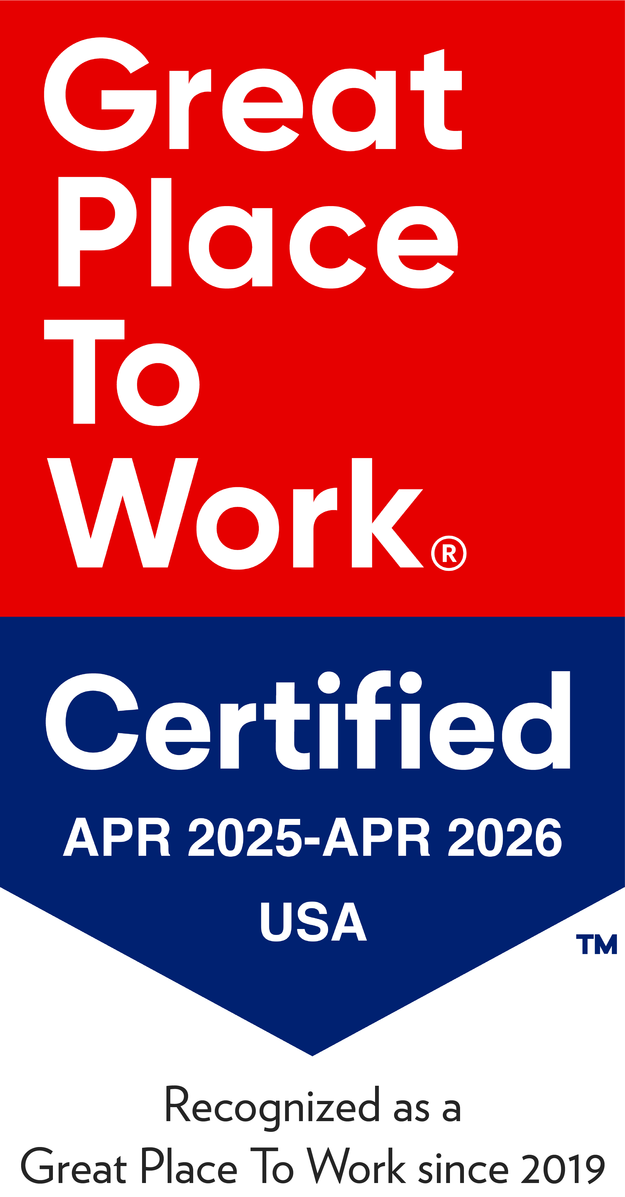 2025-CORP-Great Place to Work Award