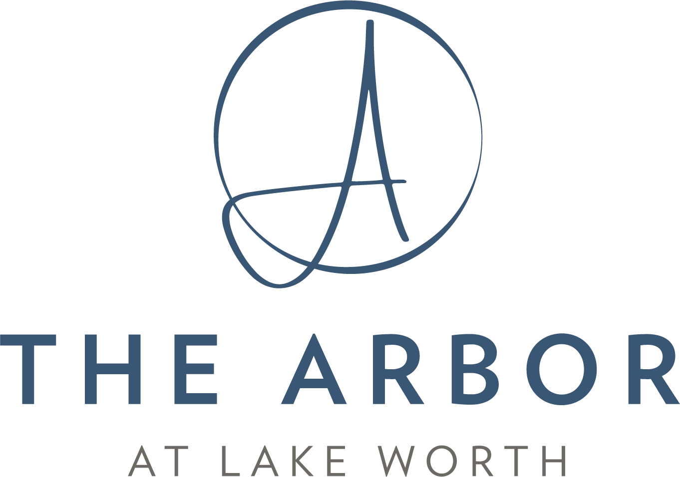 The Arbor Logo-Primary-Screens-Blue and Grey